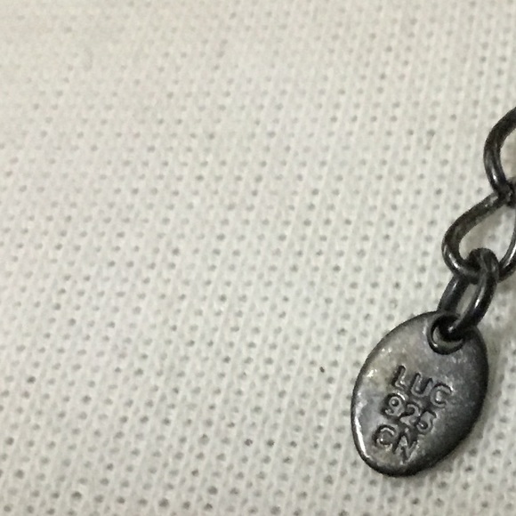 Real Laja Stone Necklace Luc 925 CN - Picture 2 of 2